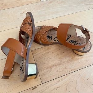 Sam Edelman Teena Saddle Block Heel Sandals